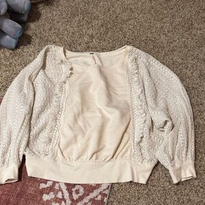 FP Movement by Free People Cream Sweater
